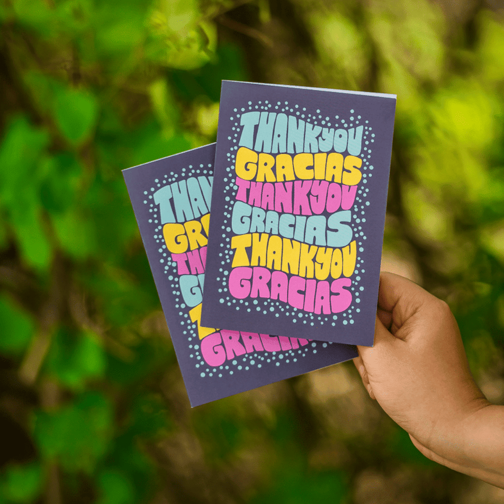 Ramble Thank You Greeting Card