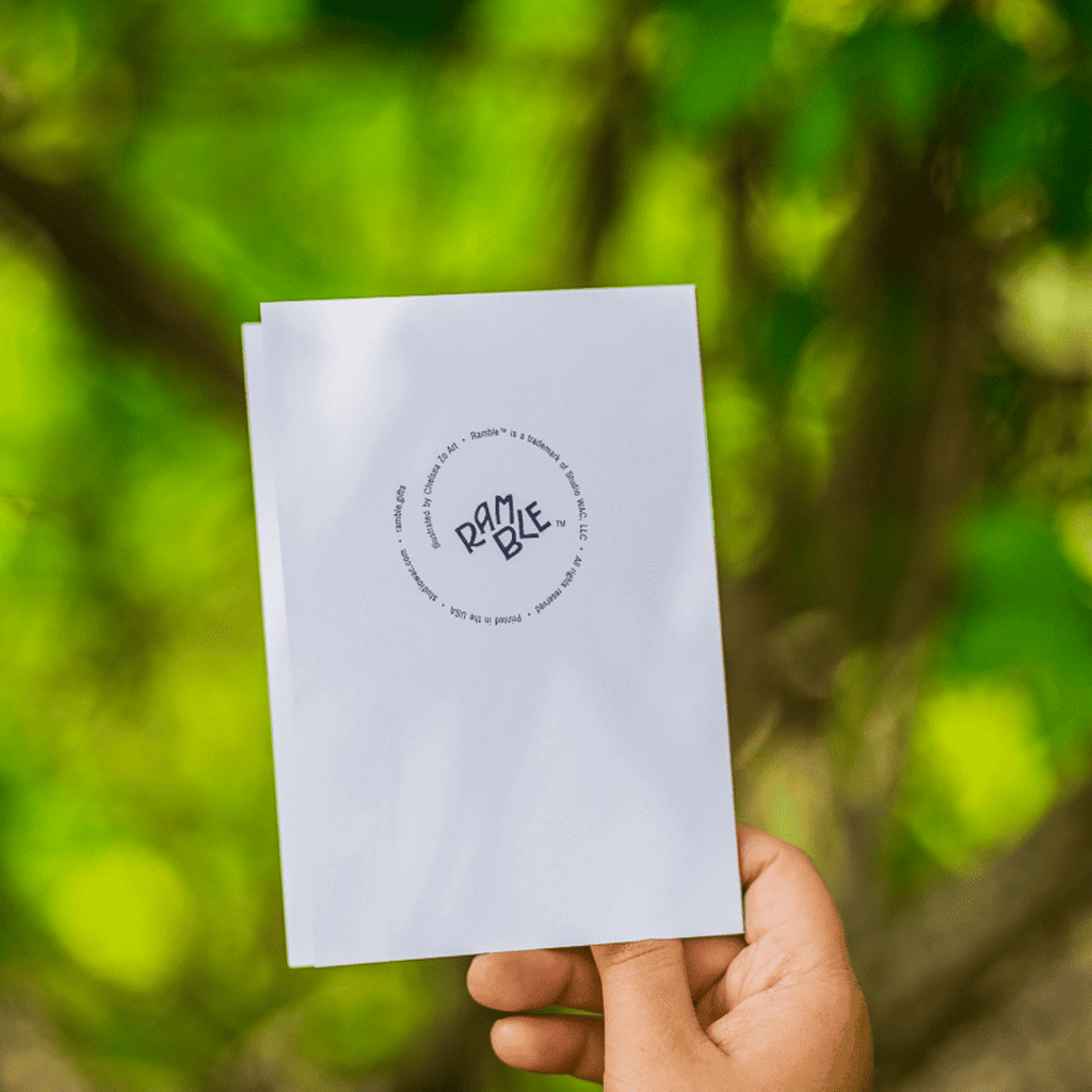 Ramble Greeting Card