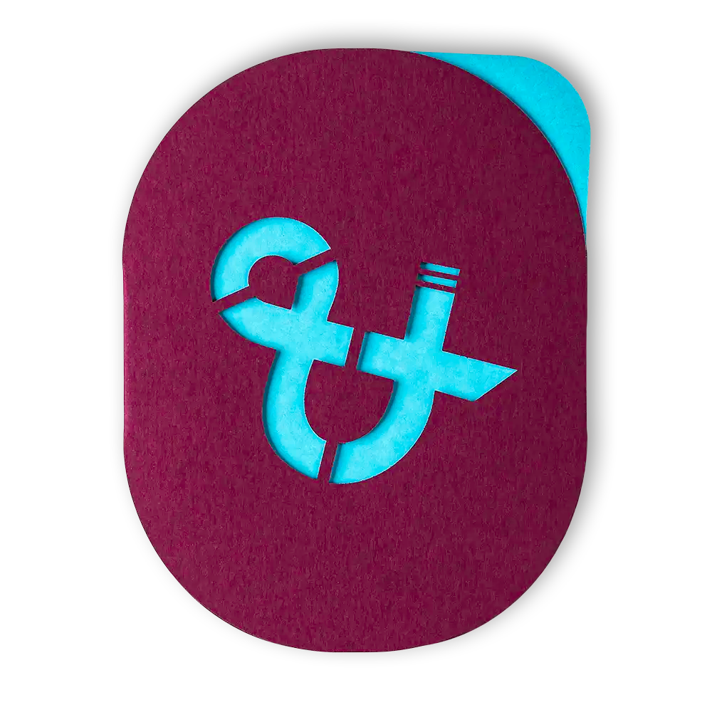 Ampersand Notecard