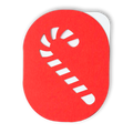 Candy Cane Notecard