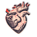 Open Heart Greeting Card