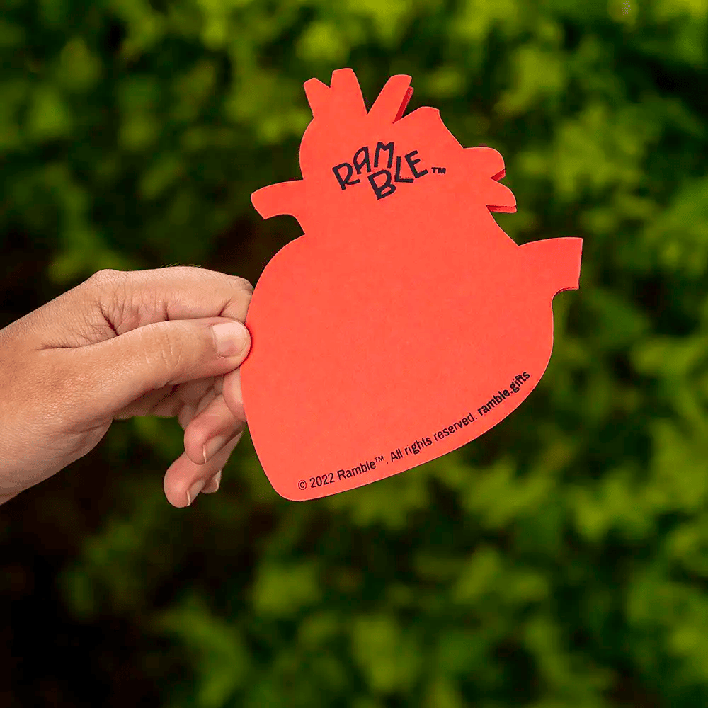 Open Heart Greeting Card