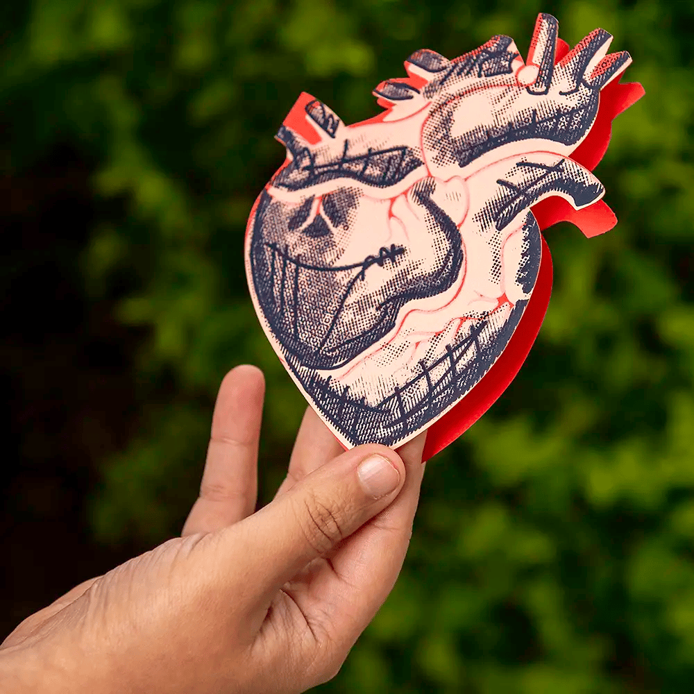 Open Heart Greeting Card